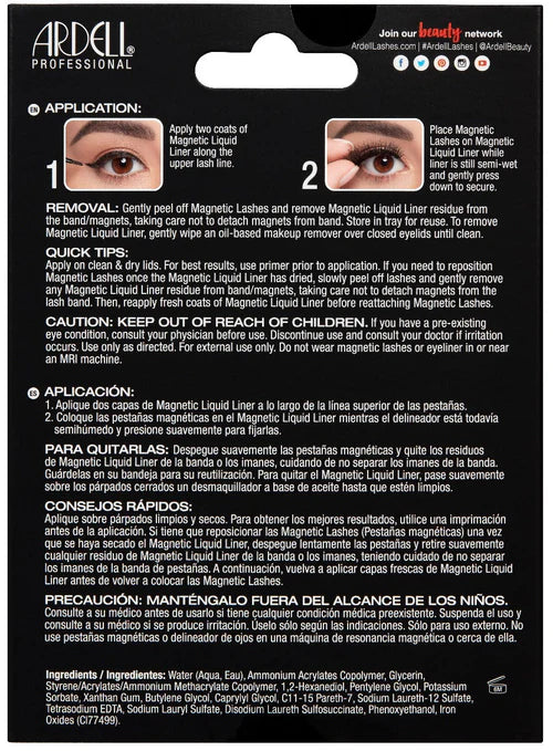 Ardell Magnetic Liquid Liner & Lash Kit - 110 Black-074764649225-LR-338495-4-LR eShop