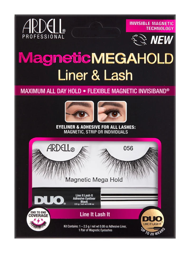 Ardell Magnetic MegaHold Liquid Liner & Lash Kit - 056 Black-074764612373-LR-343207-1-LR eShop