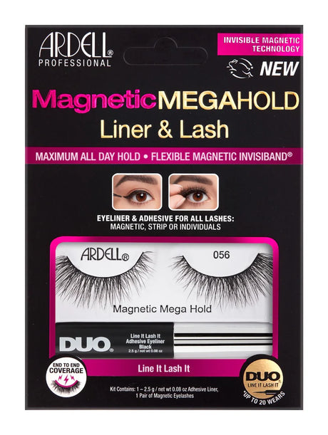 Ardell Magnetic MegaHold Liquid Liner & Lash Kit - 056 Black-074764612373-LR-343207-1-LR eShop