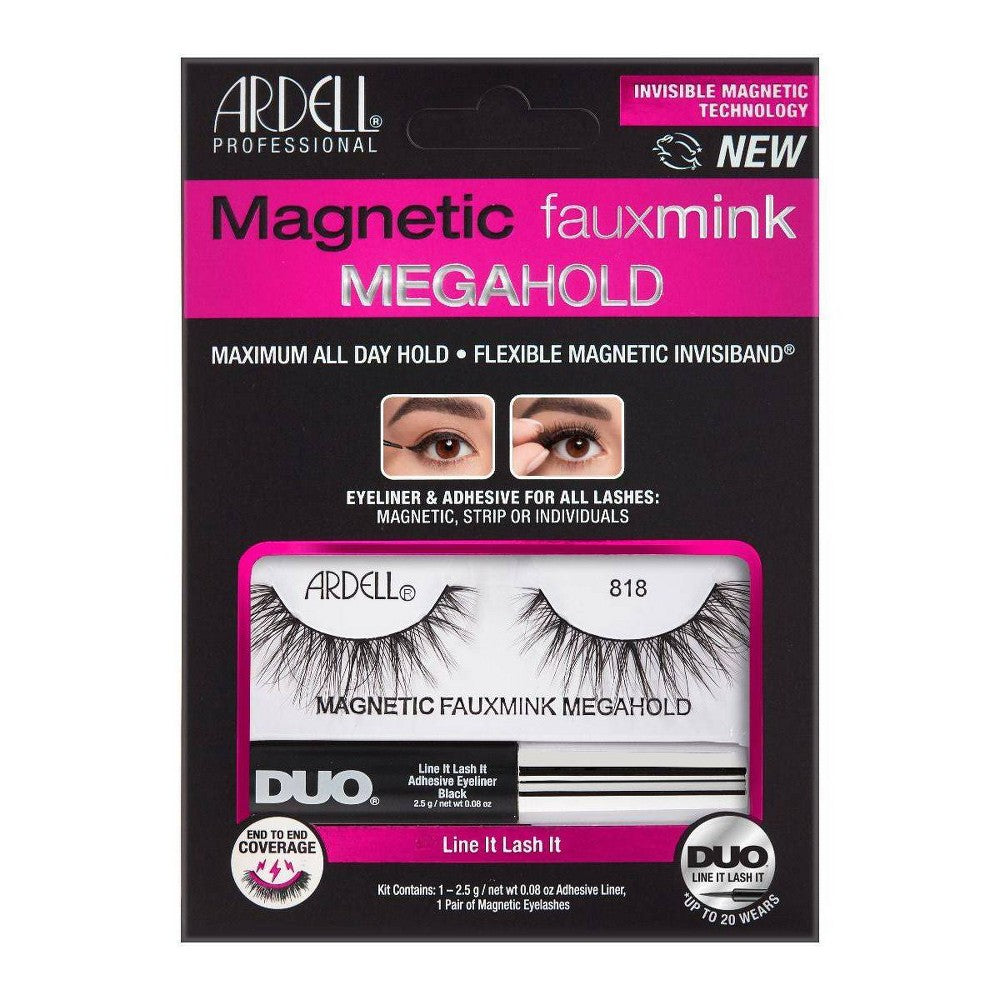 Ardell Magnetic MegaHold Liquid Liner & Lash Kit - 818 Faux Mink-074764769923-LR-343465-1-LR eShop