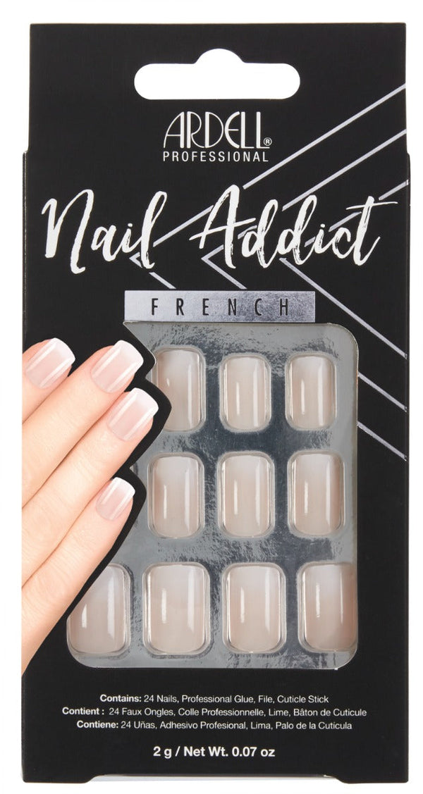 Ardell Nail Addict False Nails - Subtle French-074764638601-LR-361329-1-LR eShop