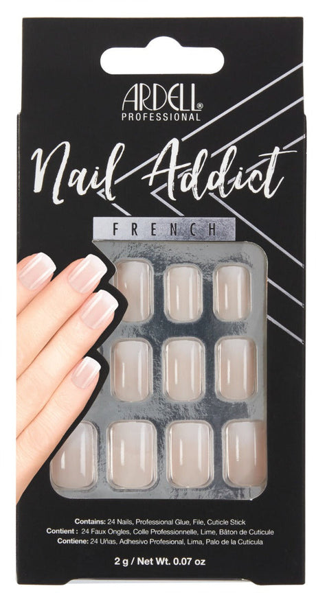 Ardell Nail Addict False Nails - Subtle French-074764638601-LR-361329-1-LR eShop