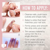 Ardell Nail Addict Gel Nail Strips Set - Cheers to Rosé-074764379993-LR-356609-7-LR eShop