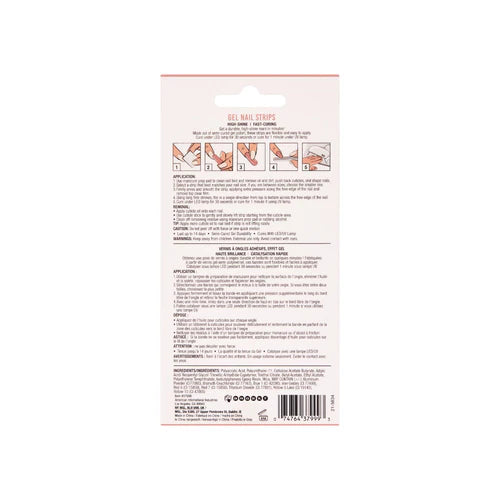 Ardell Nail Addict Gel Nail Strips Set - Cheers to Rosé-074764379993-LR-356609-8-LR eShop