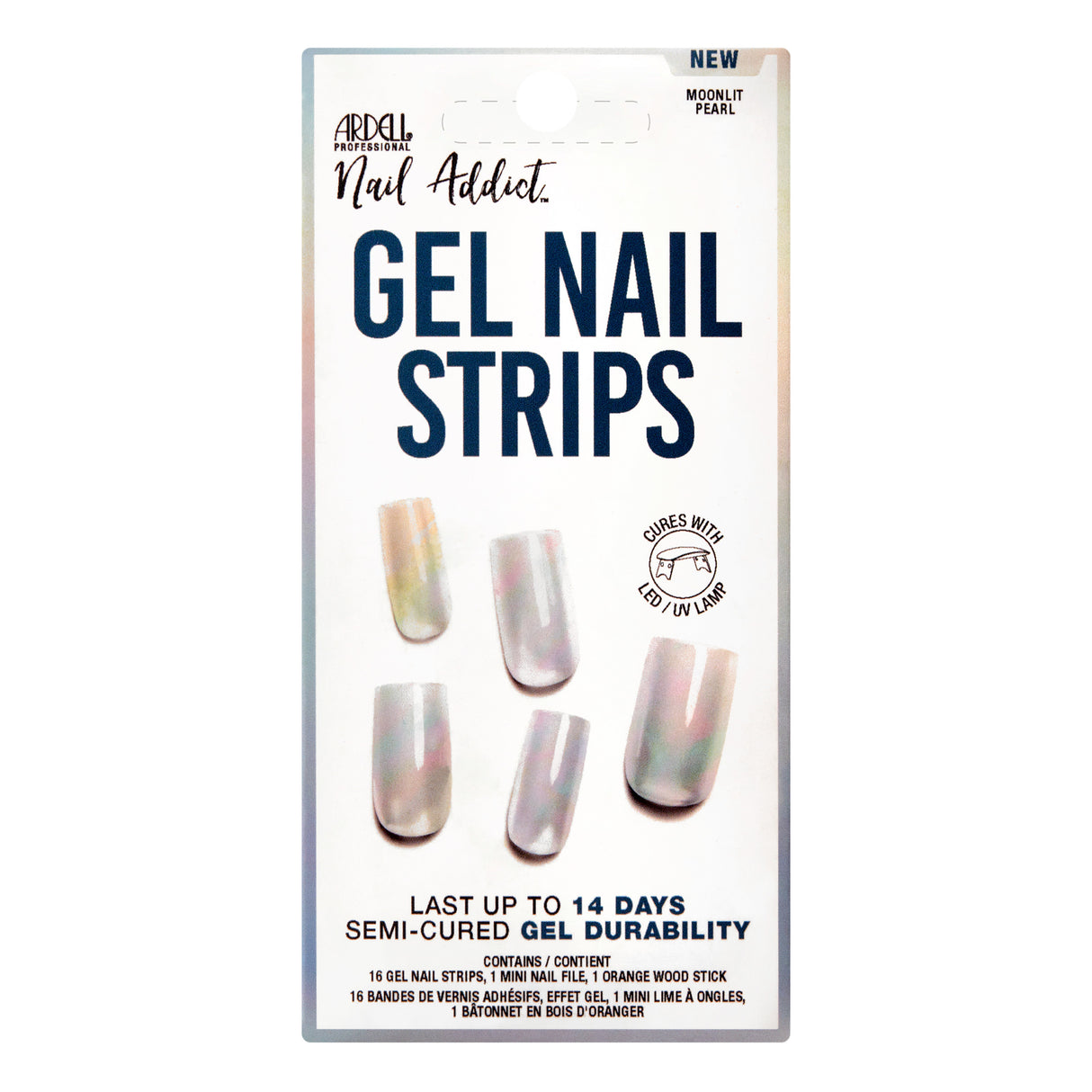 Ardell Nail Addict Gel Nail Strips Set - Moonlit Pearl-074764379108-LR-356582-1-LR eShop