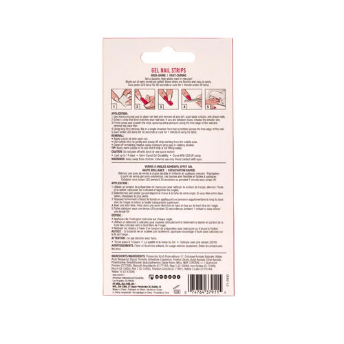 Ardell Nail Addict Gel Nail Strips Set - Rouge-074764379115-LR-356583-4-LR eShop