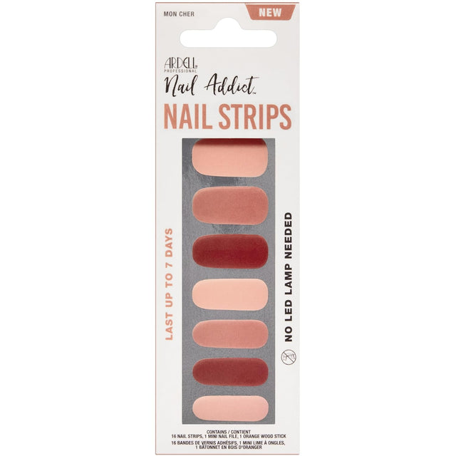 Ardell Nail Addict Long-Lasting Nail Strips Set - Mon Cher-074764379627-LR-356602-1-LR eShop