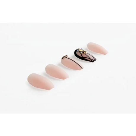 Ardell Nail Addict Premium Artificial Nail Set - Blush Geometric Crystals-074764621122-LR-338498-2-LR eShop