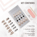 Ardell Nail Addict Premium Artificial Nail Set - Champagne Ice-074764621153-LR-338496-3-LR eShop