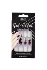 Ardell Nail Addict Premium Artificial Nail Set - Marble Purple Ombre-074764621160-LR-338499-1-LR eShop