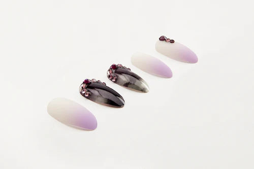 Ardell Nail Addict Premium Artificial Nail Set - Marble Purple Ombre-074764621160-LR-338499-2-LR eShop