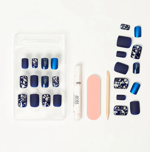 Ardell Nail Addict Premium Artificial Nail Set - Matte Blue-074764758910-LR-338510-3-LR eShop