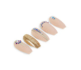 Ardell Nail Addict Premium Artificial Nail Set - Nude Jeweled-074764758927-LR-338511-2-LR eShop