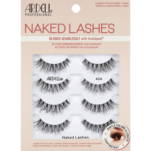 Ardell Naked Lashes - 424 Black, 4 count-074764698742-LR-339934-1-LR eShop