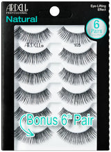 Ardell Natural Lashes - 105 Black, 6 count-074764615688-LR-287117-1-LR eShop