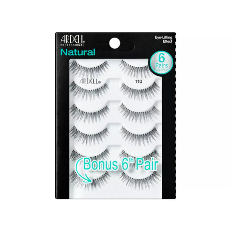 Ardell Natural Lashes - 110 Black, 6 count-074764615671-LR-288339-1-LR eShop