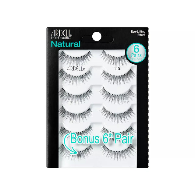 Ardell Natural Lashes - 110 Black, 6 count-074764615671-LR-288339-1-LR eShop