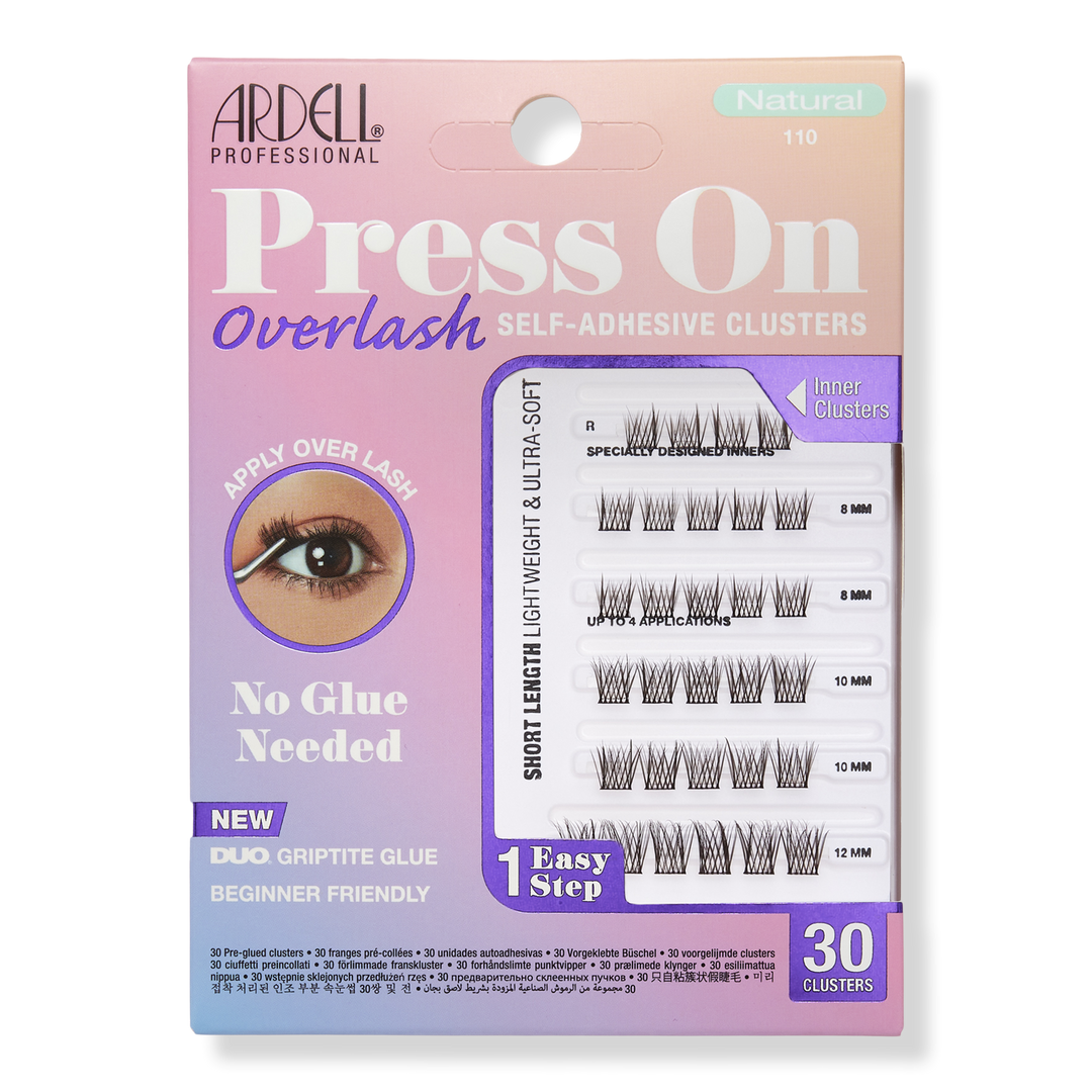 Ardell Press On Overlash Self-Adhesive Clusters - Natural 110, 30 clusters-074764383730-LR-360476-1-LR eShop