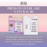 Ardell Press On Overlash Self-Adhesive Clusters - Natural 110, 30 clusters-074764383730-LR-360476-4-LR eShop