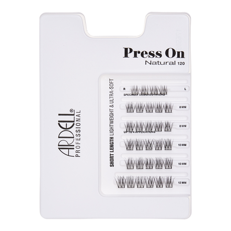 Ardell Press On Overlash Self-Adhesive Clusters - Natural 120, 30 clusters-074764384829-LR-360484-2-LR eShop