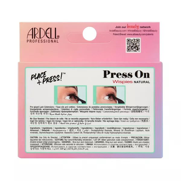 Ardell Press On Underlash Extensions - Wispies Natural, 12 count-074764386045-LR-356615-4-LR eShop