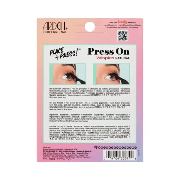 Ardell Press On Underlash Extensions - Wispies Natural, 30 count-074764386748-LR-356623-4-LR eShop