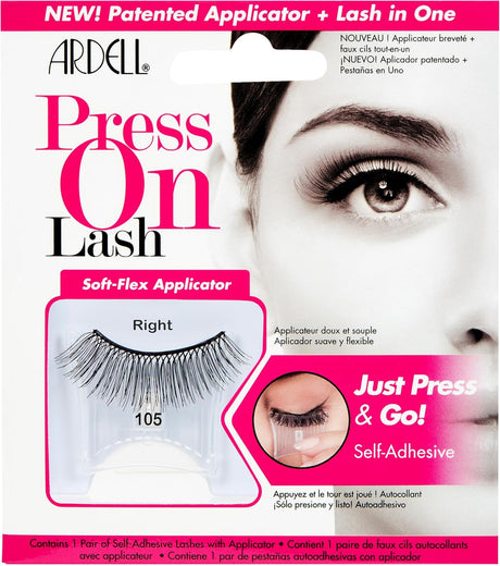 Ardell Self-Adhesive Press On Lashes - 105 Black-074764523266-LR-294087-1-LR eShop