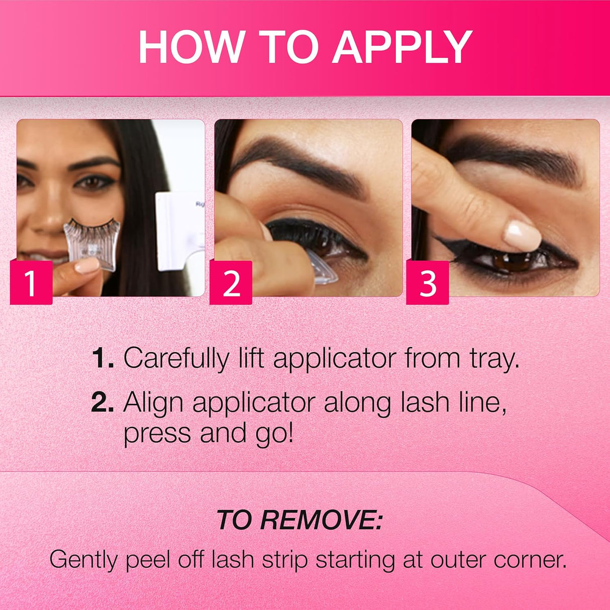 Ardell Self-Adhesive Press On Lashes - 105 Black-074764523266-LR-294087-5-LR eShop