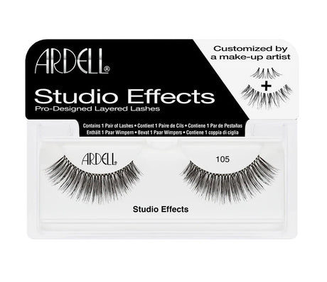 Ardell Studio Effect Lashes - 105 Black-074764652478-LR-294080-1-LR eShop