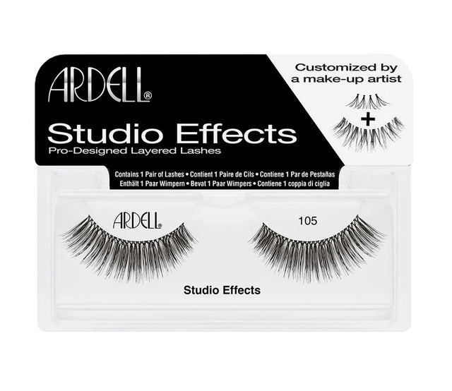 Ardell Studio Effect Lashes - 105 Black-074764652478-LR-294080-1-LR eShop