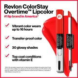 Revlon ColorStay Overtime Lipcolor - Raspberry, 0.07 fl oz