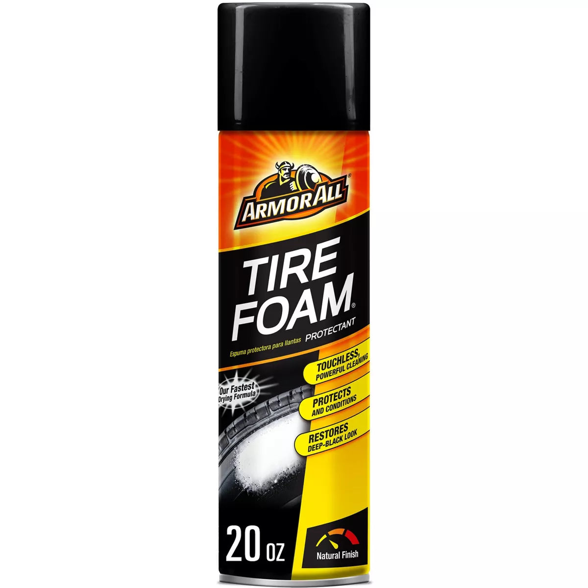 Armor All Tire Foam Automotive Wheel Cleaner, 20 oz-070612403209-LR-324832-1-LR eShop