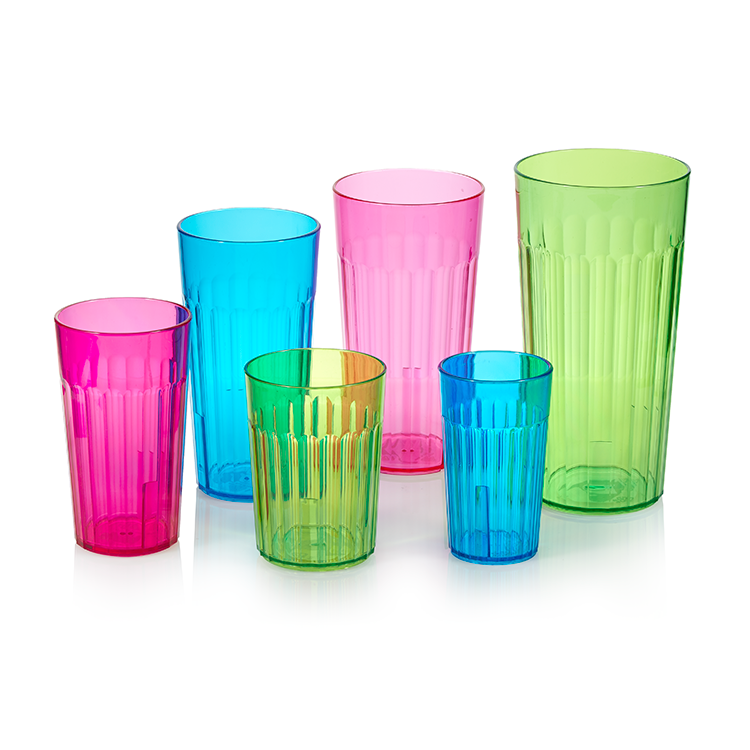 Arrow Rainbow Plastic Tumblers - Assorted, 30 oz-070652001113-LR-222866-3-LR eShop