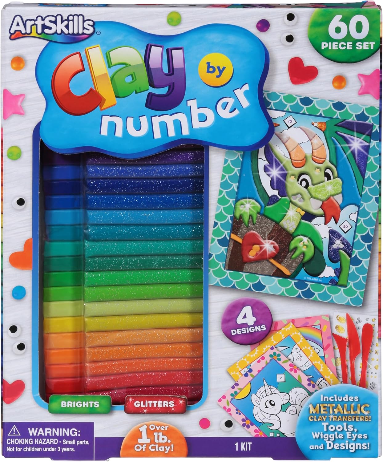 ArtSkills Clay By Number Activity Kit – L&R eShop