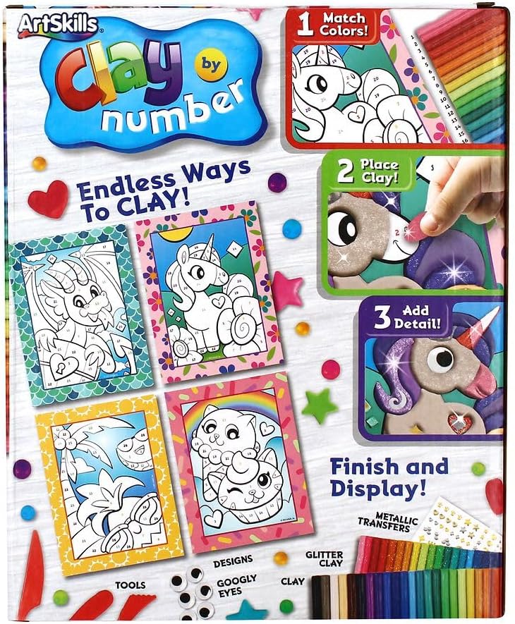 ArtSkills Clay By Number Activity Kit-672125077528-LR-355428-2-LR eShop