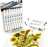 ArtSkills Dual Tip Blendable Permanent Markers, 8 count-672125065136-LR-349749-3-LR eShop
