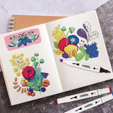 ArtSkills Dual Tip Blendable Permanent Markers, 8 count-672125065136-LR-349749-5-LR eShop