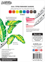 ArtSkills Dual Tip Blendable Permanent Markers, 8 count-672125065136-LR-349749-8-LR eShop