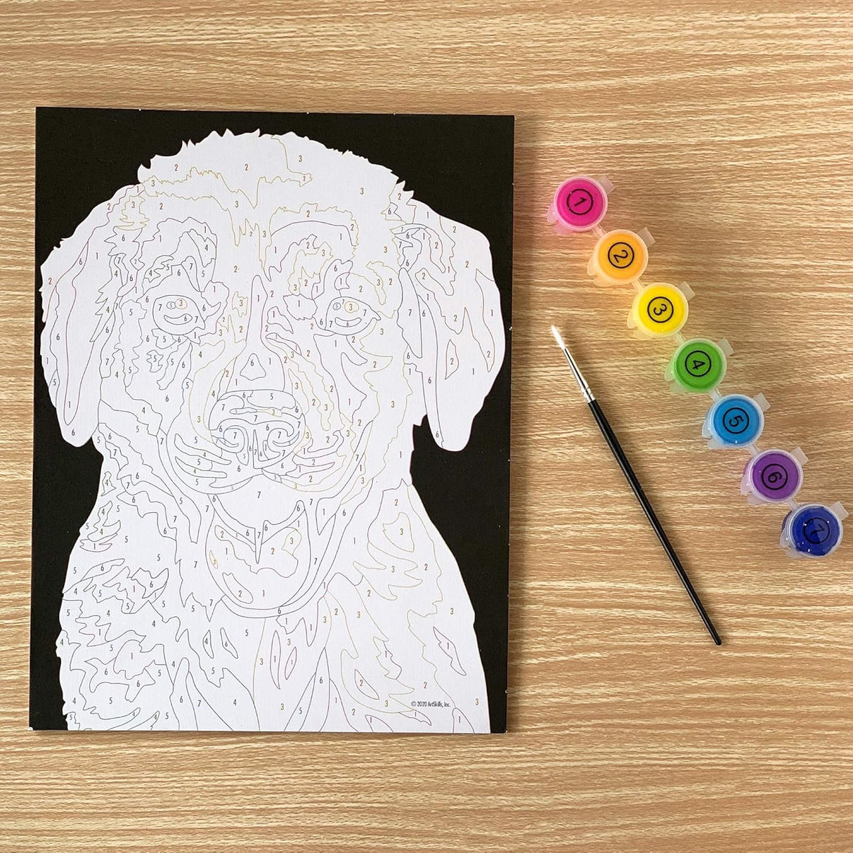 ArtSkills Paint by Number Kit - Puppy Dog, 8.5"x11"'-672125069622-LR-355426-2-LR eShop