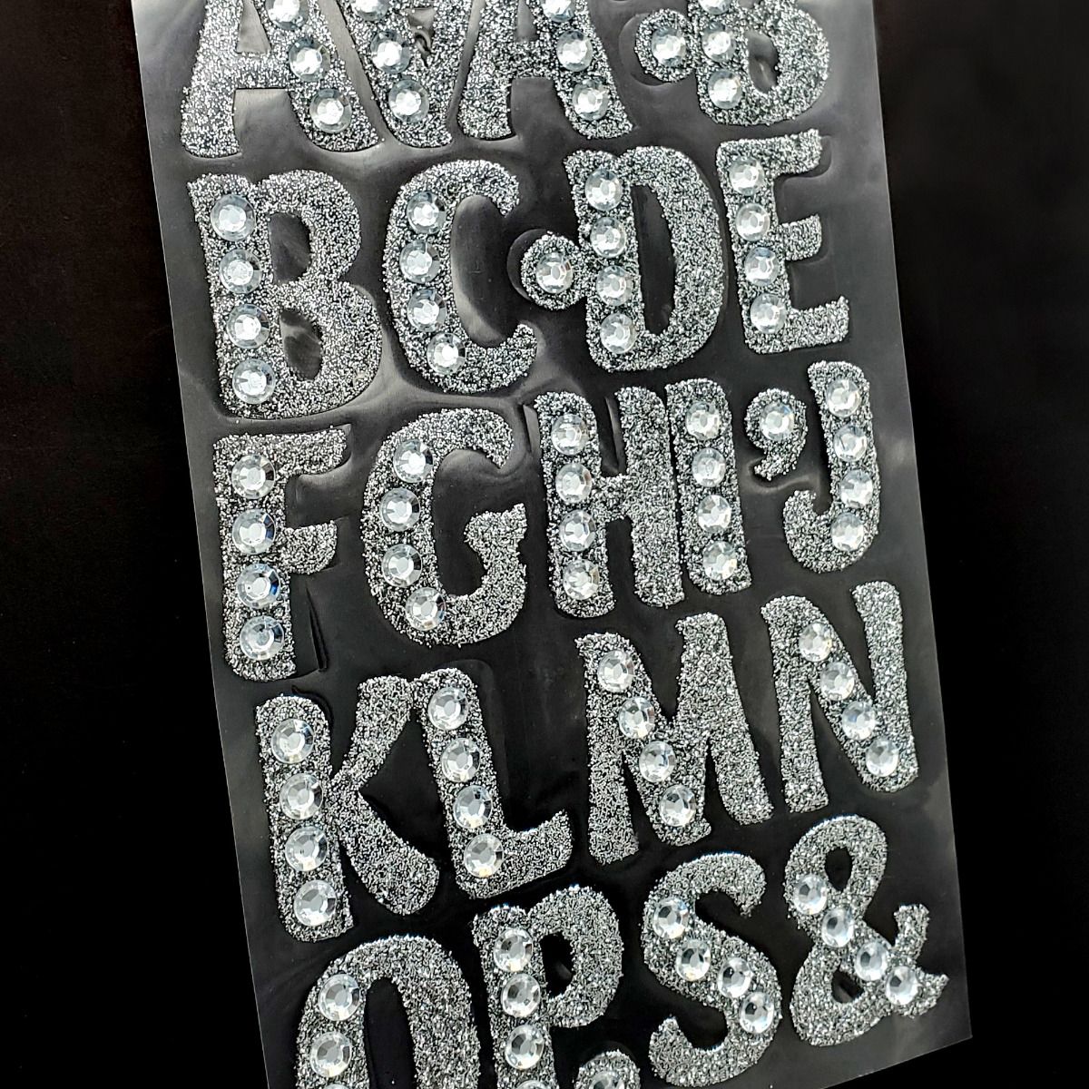 Artskills Silver Glitter Gem Letter Stickers, 72 Count-672125049792-LR-349754-2-LR eShop
