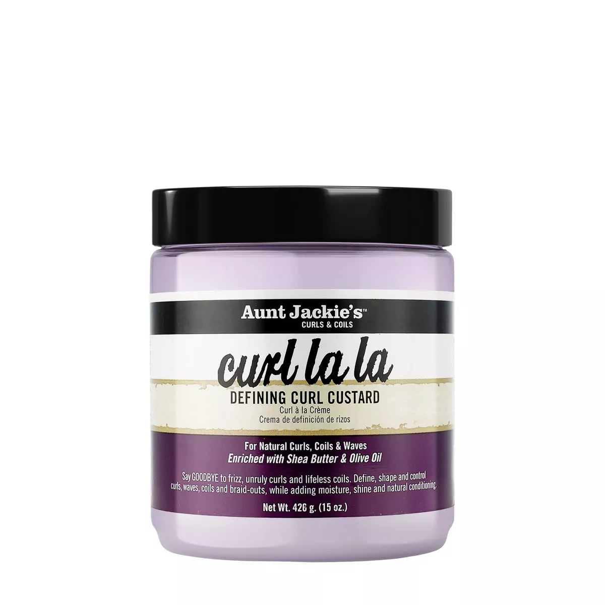 Aunt Jackie's Curl La La Defining Curl Custard, 15 oz-034285696153-LR-325417-1-LR eShop