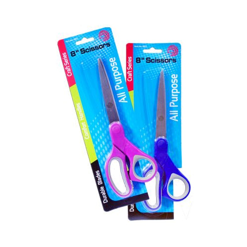 Ava 8" All Purpose Scissors - Assorted Colors-813245012338-LR-324234-1-LR eShop