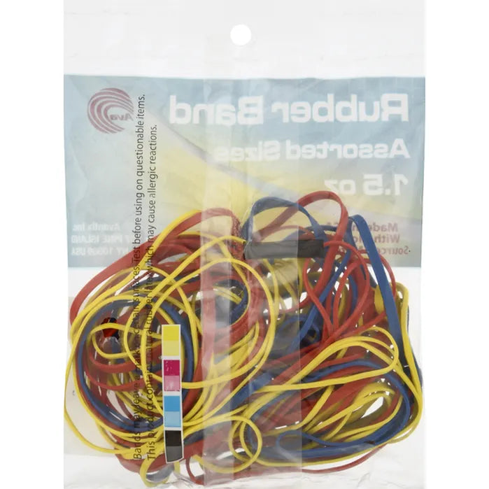 Ava Assorted Size & Color Rubber Bands, 1.5 oz-813245011713-LR-354346-2-LR eShop