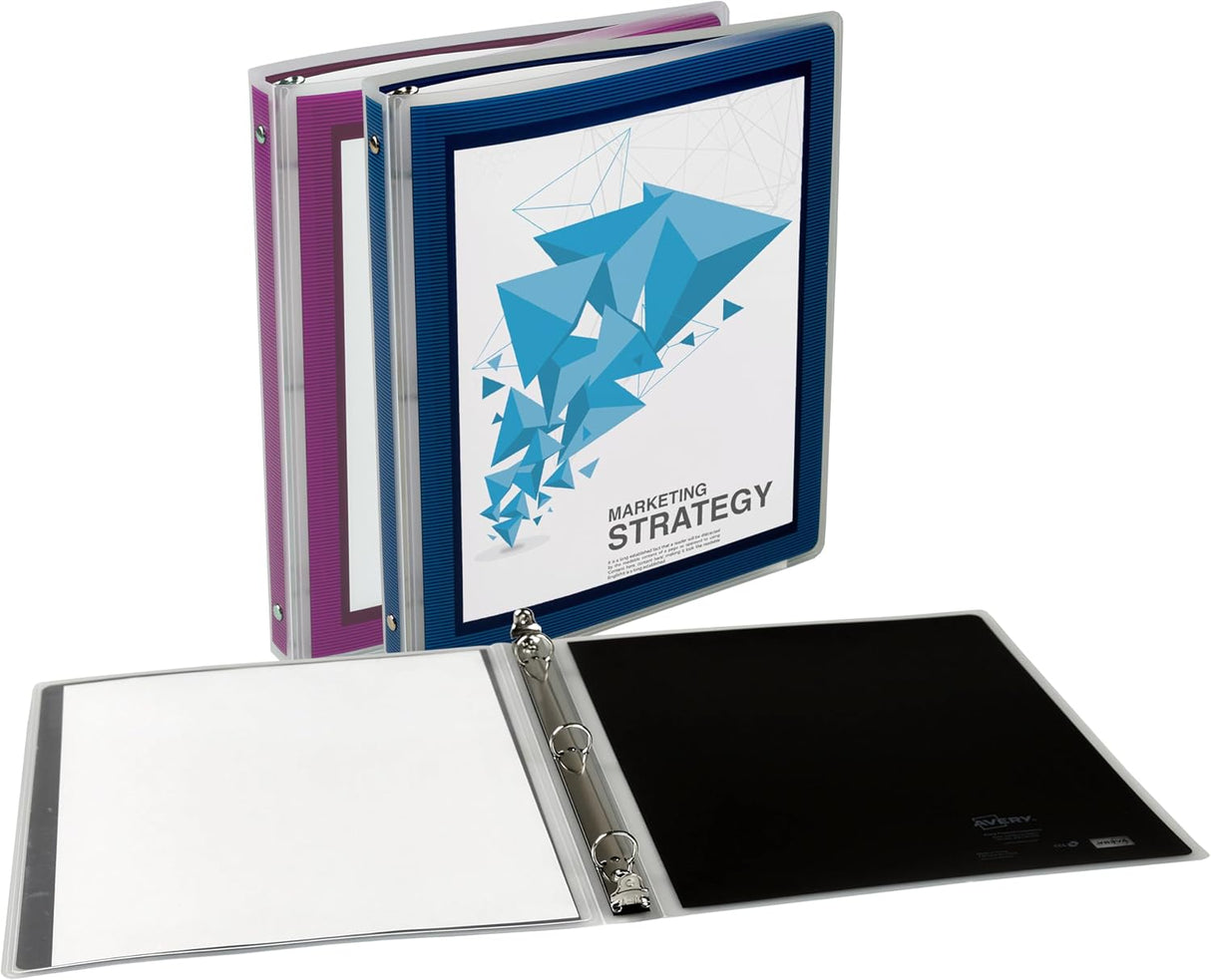Avery 0.5" Flexi View Binder - Assorted-077711157606-LR-324208-2-LR eShop