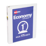 Avery 1" Economy View Binder - White-077711057609-LR-340682-1-LR eShop