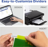 Avery Big Tab Insertable Dividers - Assorted, 8 count-072782119034-LR-324207-5-LR eShop
