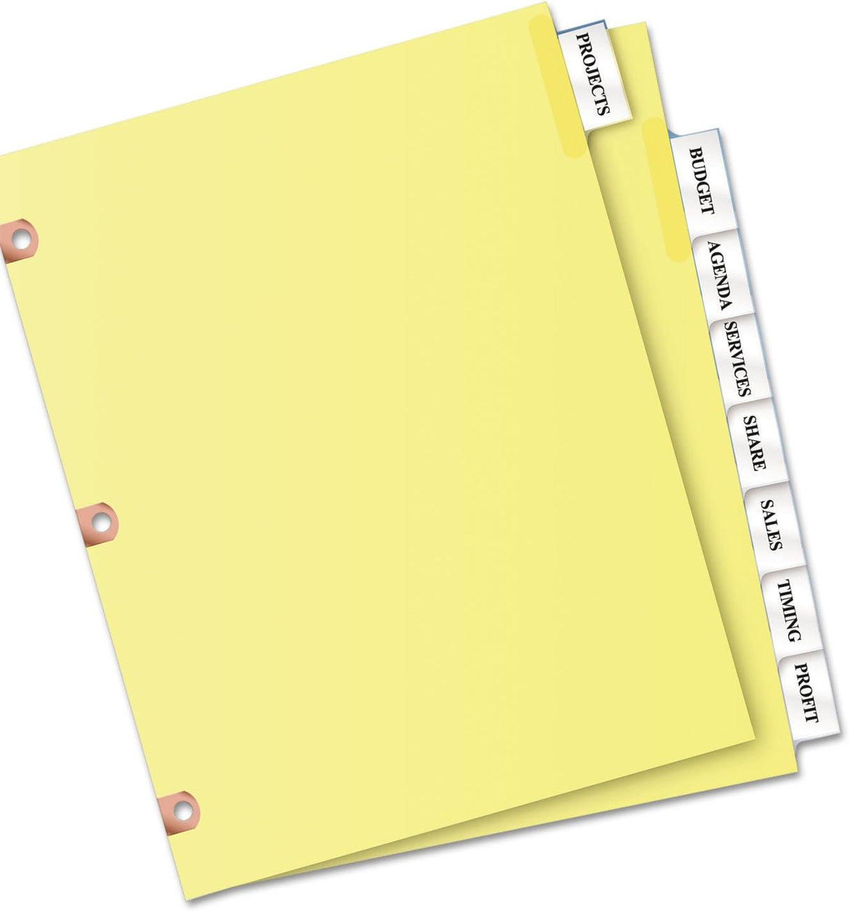 Avery Big Tab Insertable Dividers - Clear, 8 count-072782232856-LR-326256-3-LR eShop