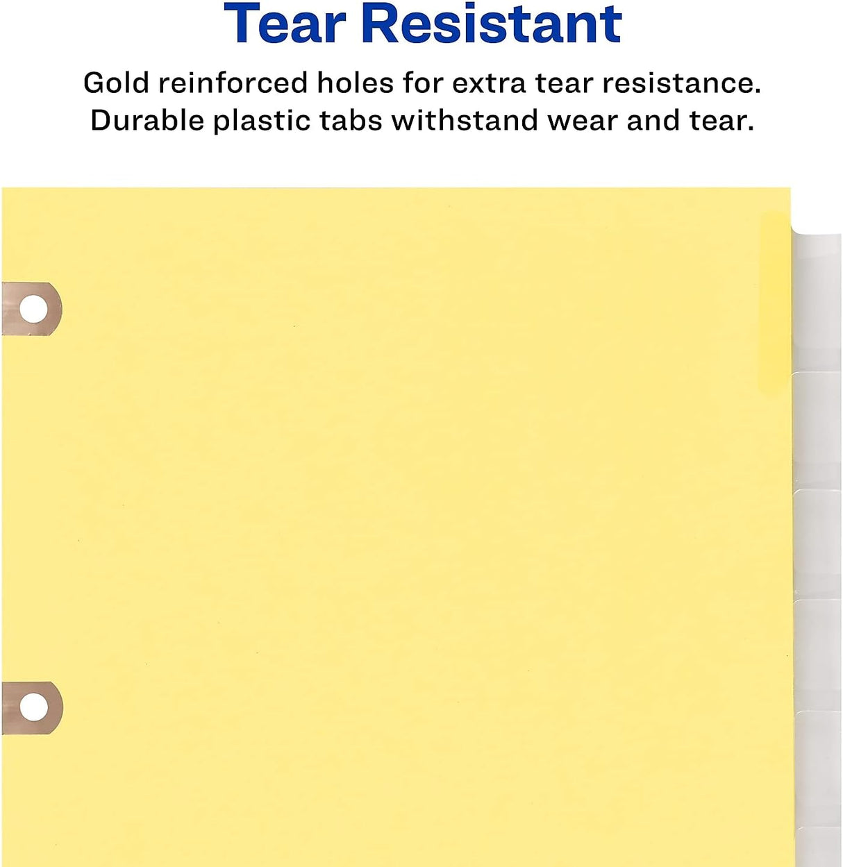 Avery Big Tab Insertable Dividers - Clear, 8 count-072782232856-LR-326256-6-LR eShop