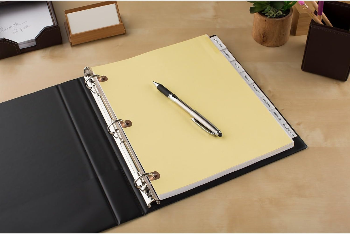 Avery Big Tab Insertable Dividers - Clear, 8 count-072782232856-LR-326256-7-LR eShop