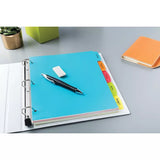 Avery Big Tab Write & Erase Plastic Dividers - Assorted, 5 count-072782161293-LR-324209-5-LR eShop
